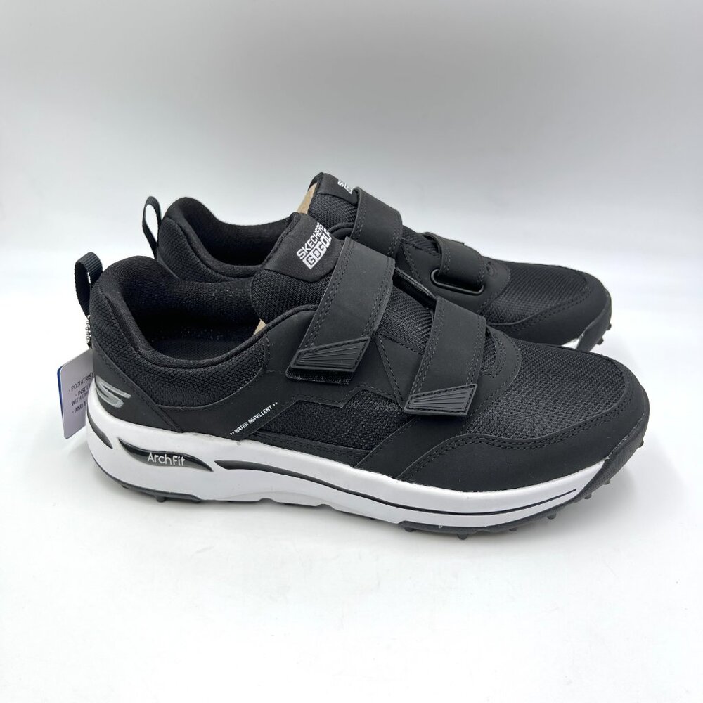 Skechers Womens Size 9.5 Black White Go Golf Arch Fit Sneakers‎ Shoes 123013